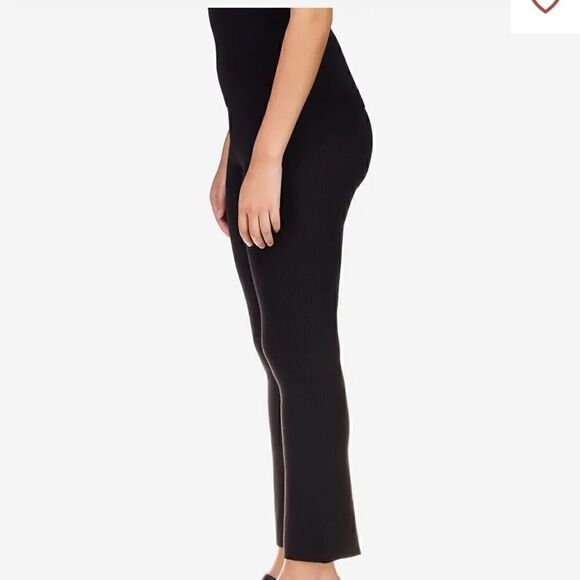 Sanctuary Women's Ribbed High-Rise
Ankle Pants - Black size M - Picture 13 of 14